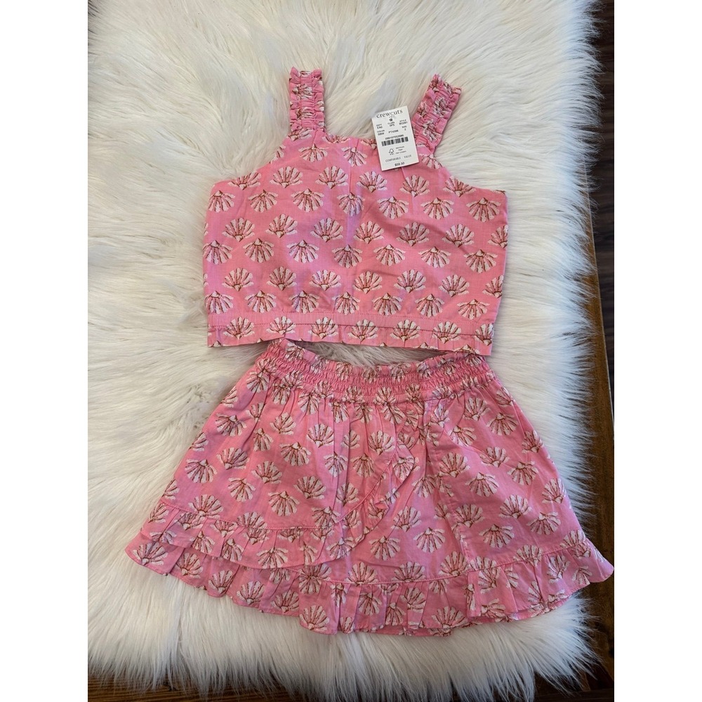 Crewcuts size 2 two piece skirt and tank set NWT‎